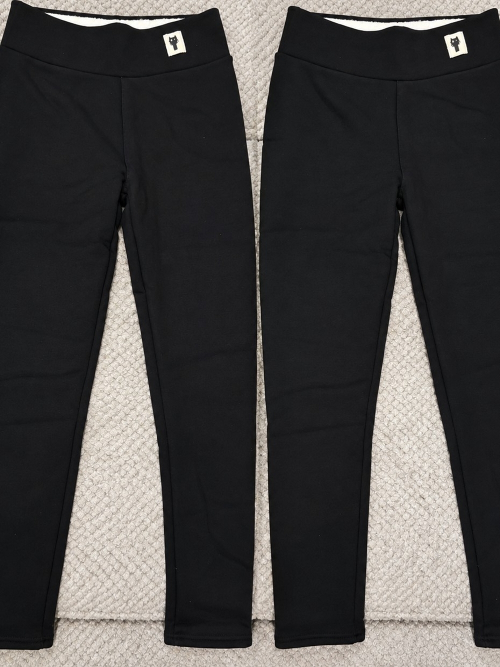 2 Pack Black Leggings Size Medium New